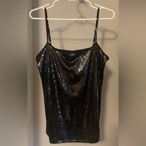 Sequin Tank Top